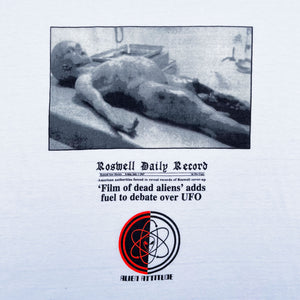 ROSWELL DAILY RECORD 'ALIEN' 90'S T-SHIRT