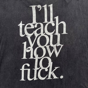 MADONNA 'I'LL TEACH YOU HOW TO F*CK' '92 T-SHIRT