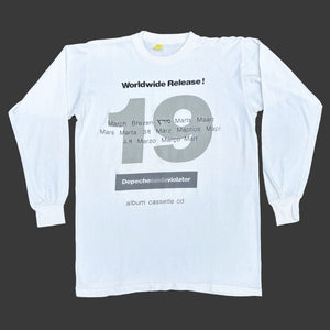 DEPECHE MODE 'VIOLATOR' '90 L/S T-SHIRT