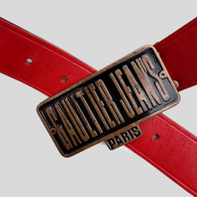 Load image into Gallery viewer, GAULTIER JEAN'S 90'S BELT