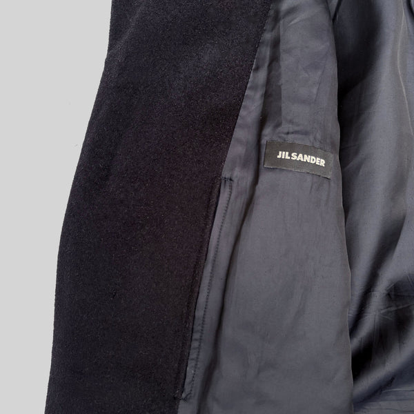 JIL SANDER WOOL OVERCOAT