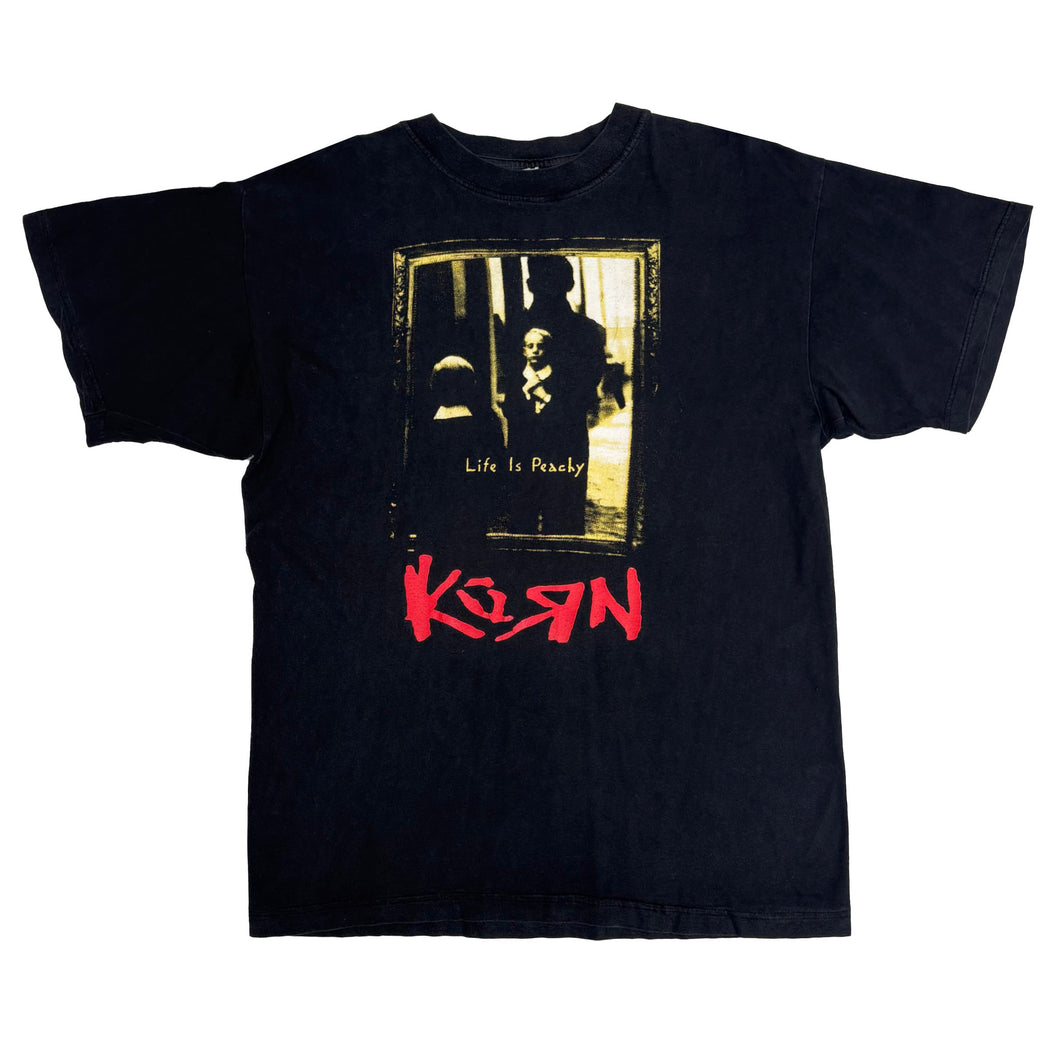 KORN 'LIFE IS PEACHY' '96 T-SHIRT