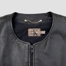 Load image into Gallery viewer, CALVIN KLEIN 90&#39;S LEATHER VEST