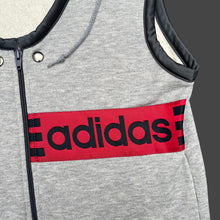 Load image into Gallery viewer, ADIDAS 80&#39;S HOODED ZIPPED VEST