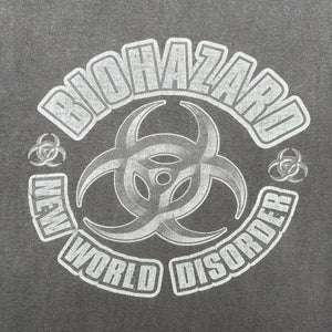 BIOHAZARD 'NEW WORLD DISORDER' '99 T-SHIRT
