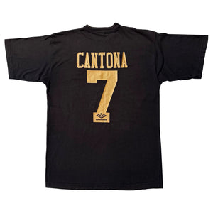 CANTONA MANCHESTER UNITED 90'S T-SHIRT