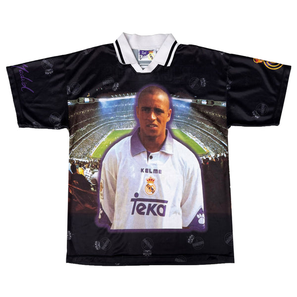 ROBERTO CARLOS REAL MADRID '98 BOOTLEG JERSEY