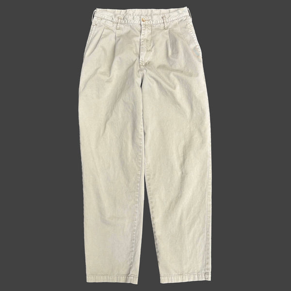 GAP 90'S W30 L30 PLEATED CHINO PANTS