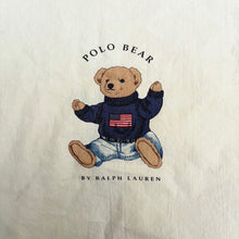 Load image into Gallery viewer, RALPH LAUREN 'POLO BEAR' 90'S PILLOW CASE