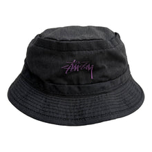 Load image into Gallery viewer, STÜSSY LOGO 90&#39;S BUCKET HAT