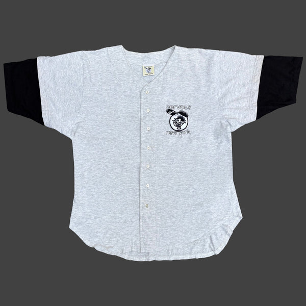 NERVOUS RECORDS 90'S BASEBALL JERSEY