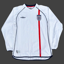 Load image into Gallery viewer, ENGLAND UMBRO '01/'03 L/S AWAY JERSEY
