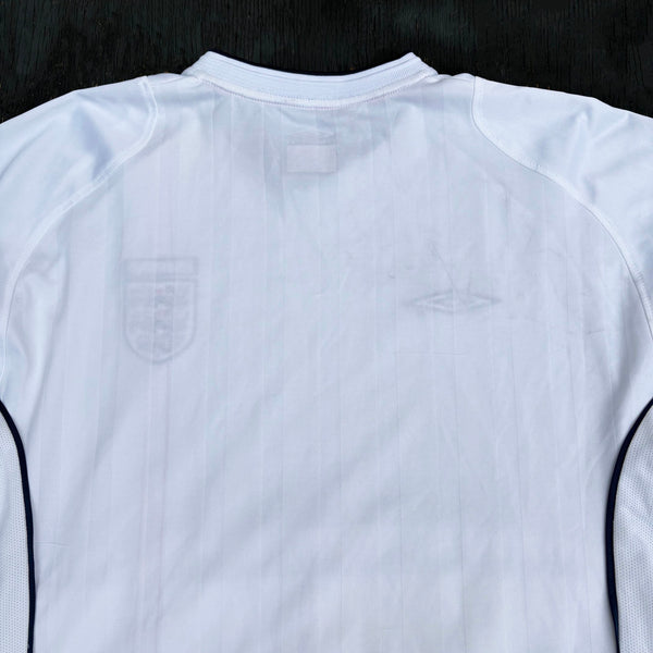 ENGLAND UMBRO '01/'03 L/S AWAY JERSEY