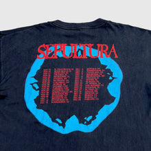 Load image into Gallery viewer, SEPULTURA &#39;SCHIZOPHRENIA&#39; &#39;90 T-SHIRT