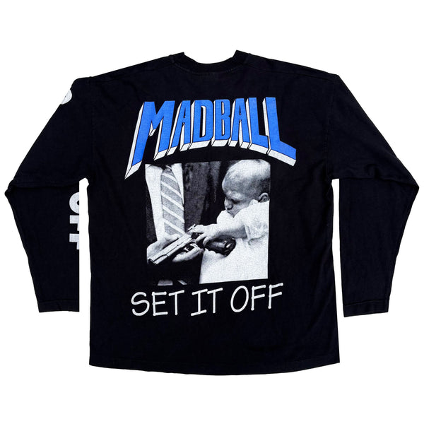 MADBALL 'SET IF OFF' '94 L/S T-SHIRT
