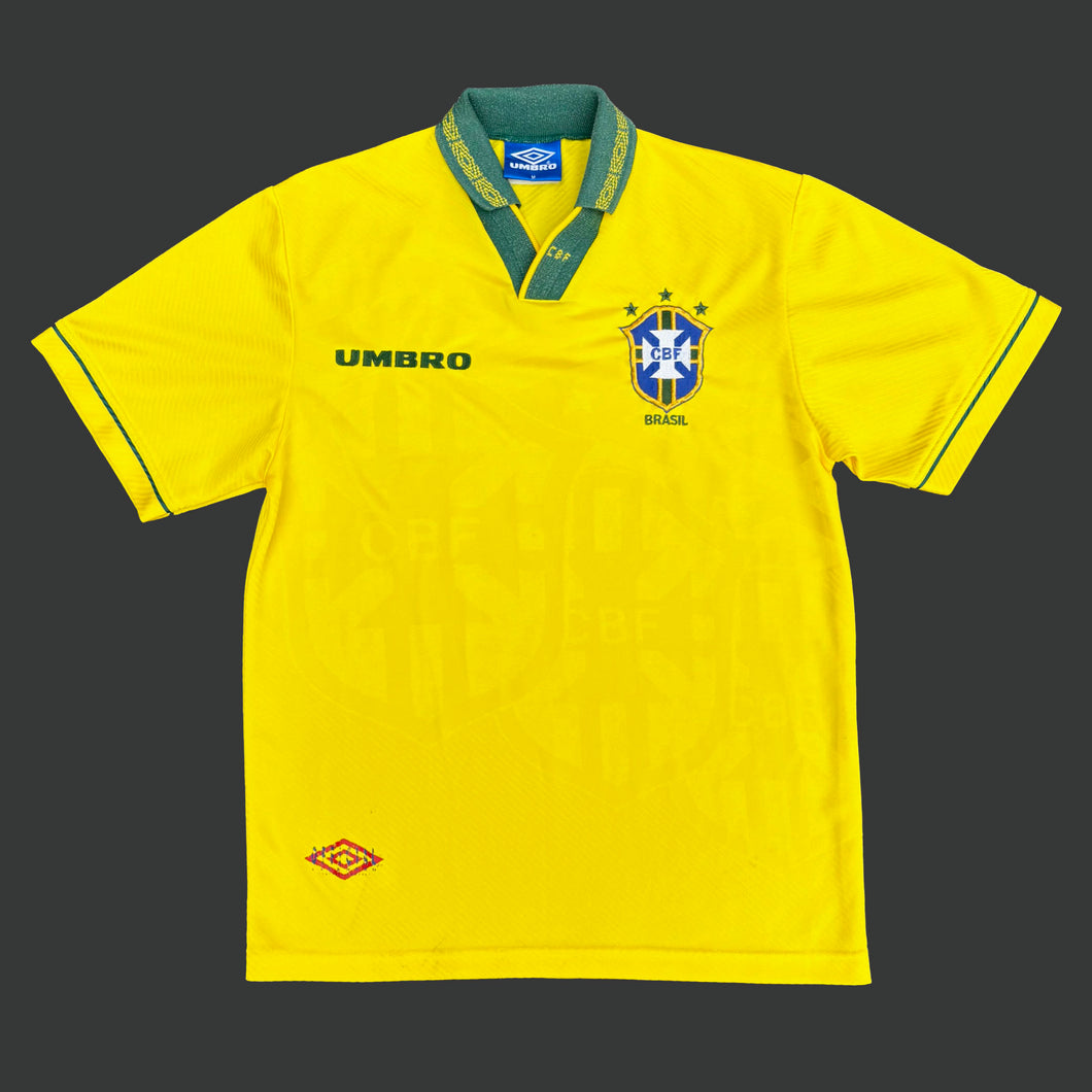 BRAZIL 93/94 HOME JERSEY