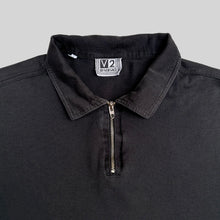 Load image into Gallery viewer, V2 BY VERSACE 90'S ZIPPED POLO SHIRT