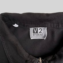 Load image into Gallery viewer, V2 BY VERSACE 90'S ZIPPED POLO SHIRT