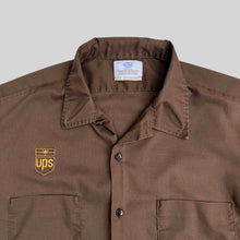Load image into Gallery viewer, UPS 90'S S/S BUTTON UP SHIRT