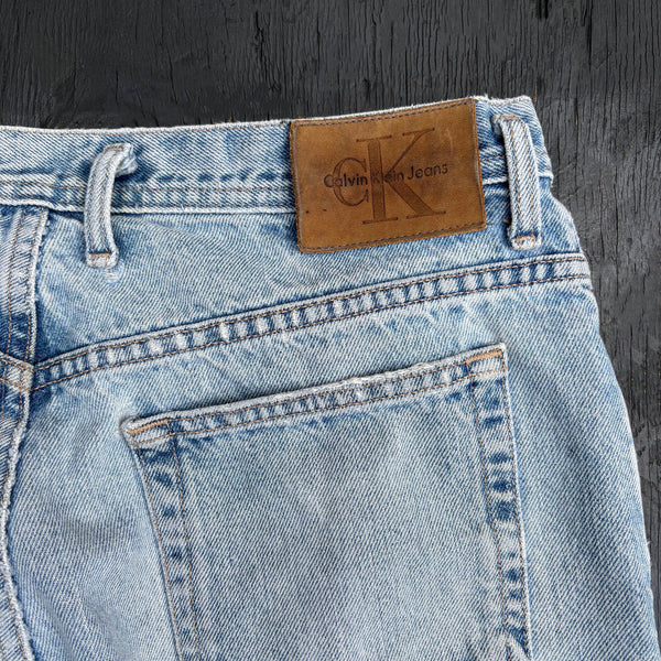 CALVIN KLEIN 90'S W32 DENIM JEANS