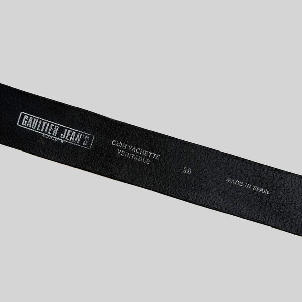 GAULTIER JEAN'S 90'S LEATHER BELT