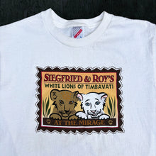 Load image into Gallery viewer, SIEGFRIED &amp; ROY AT THE MIRAGE 90'S T-SHIRT