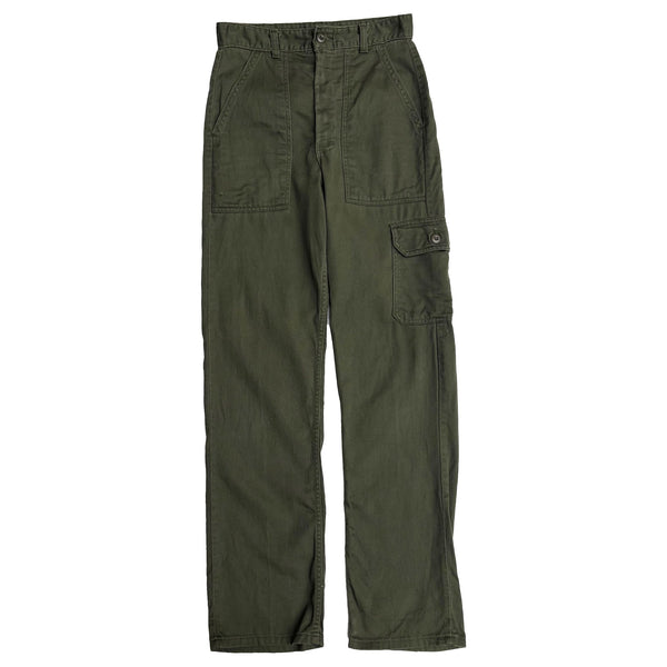 US ARMY 70'S OG-107 W28 FATIGUE TROUSERS