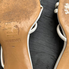 Load image into Gallery viewer, JACQUEMUS LEATHER SLIDES