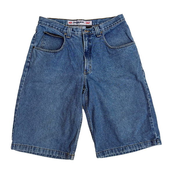 ANCHOR BLUE 'BEYOND BAGGY' 90'S DENIM SHORTS