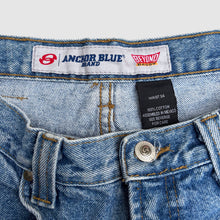 Load image into Gallery viewer, ANCHOR BLUE 'BEYOND BAGGY' 90'S DENIM SHORTS