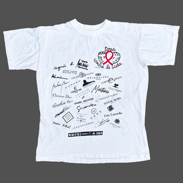 FOR THE FIGHT AGAINST AIDS '95 T-SHIRT