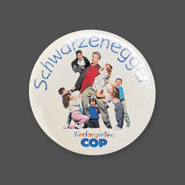 KINDERGARTEN COP '90 BADGE