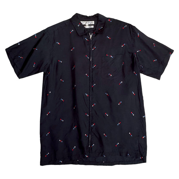 COMME DES GARCONS ZIPPED S/S SHIRT