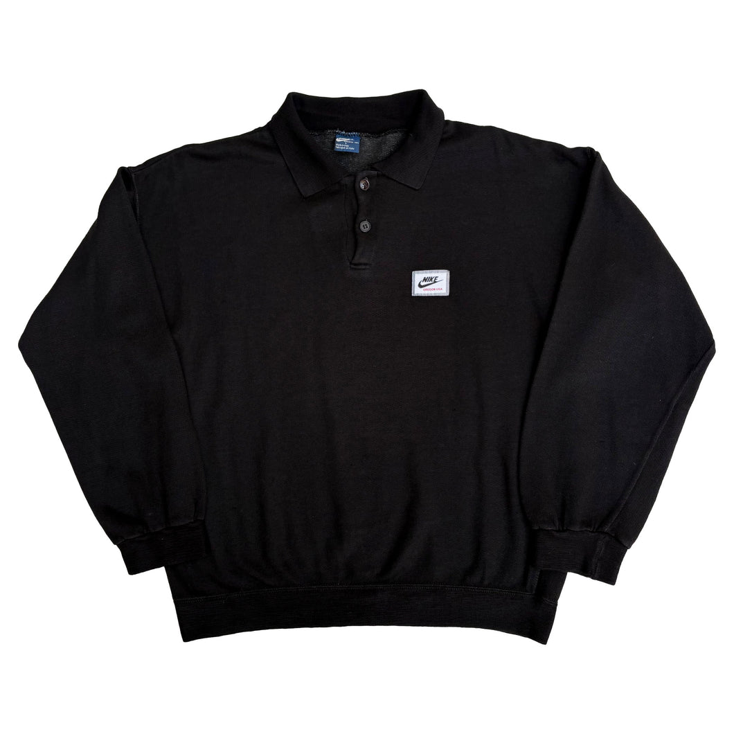 NIKE 80'S BLUE TAG L/S POLO
