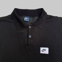 Load image into Gallery viewer, NIKE 80&#39;S BLUE TAG L/S POLO