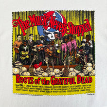 Load image into Gallery viewer, GRATEFUL DEAD 'THE MUSIC NEVER STOPPED' '95 T-SHIRT