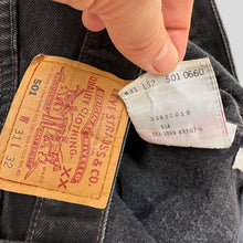 Load image into Gallery viewer, LEVI'S 501 90'S DENIM JEANS W30 L32