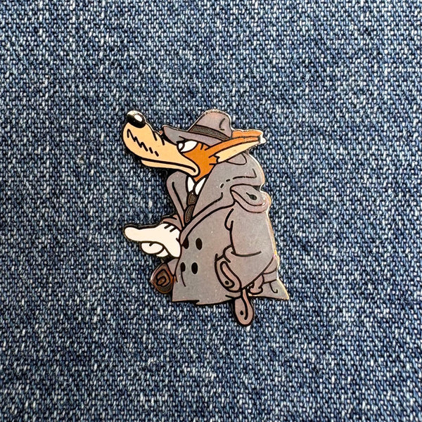 TEX AVERY WOLF DETECTIVE '91 PIN