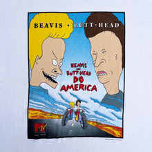 Load image into Gallery viewer, BEAVIS &amp; BUTTHEAD DO AMERICA &#39;96 T-SHIRT