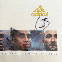 Load image into Gallery viewer, ADIDAS FRANCE WORLD CUP 2002 SIGNED T-SHIRT