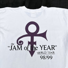 Load image into Gallery viewer, PRINCE &#39;JAM OF THE YEAR&#39; &#39;99 T-SHIRT