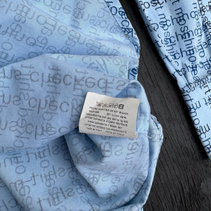 MOSCHINO 90'S L/S BUTTON UP SHIRT