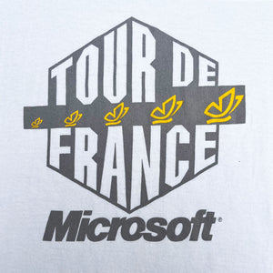 MICROSOFT 'TOUR DE FRANCE' 90'S T-SHIRT