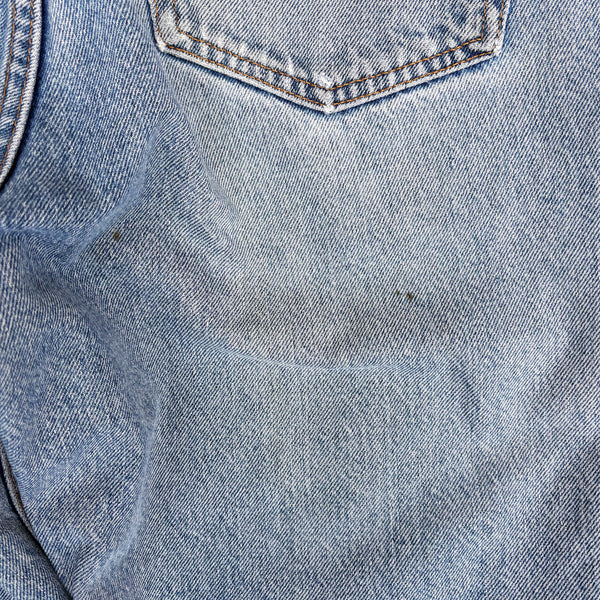 GAP 1990'S W34 L29 PATCHED DENIM JEANS
