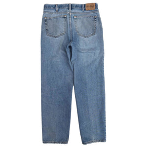 GAP 1990'S W34 L29 PATCHED DENIM JEANS