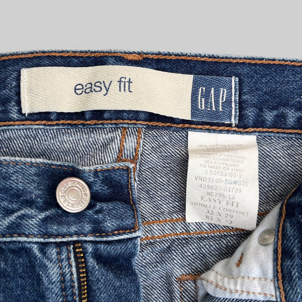 GAP 1990'S W30 L29 'EASY FIT' DENIM JEANS