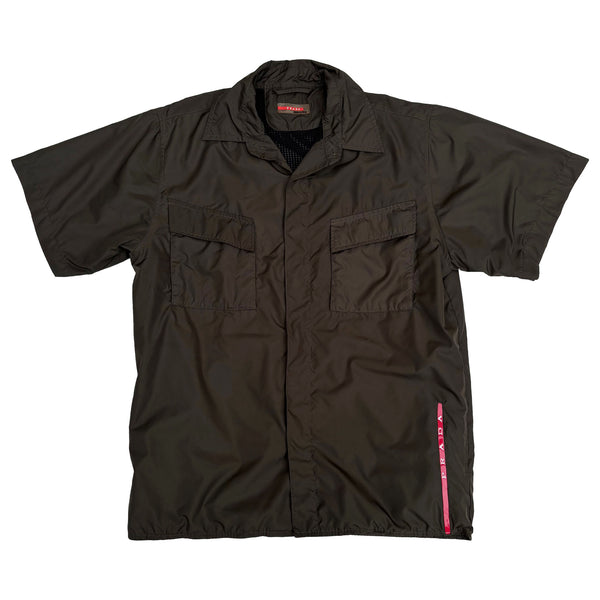 PRADA 00'S S/S NYLON SHIRT
