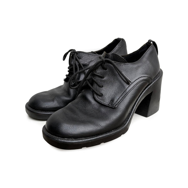 DKNY 90'S CHUNK HEEL OXFORD SHOES