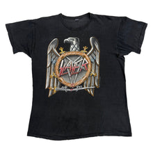 Load image into Gallery viewer, SLAYER 'EURO CAMPAIGN' '90 T-SHIRT