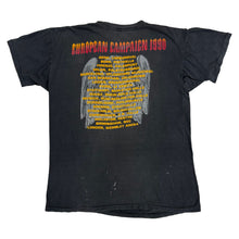 Load image into Gallery viewer, SLAYER 'EURO CAMPAIGN' '90 T-SHIRT